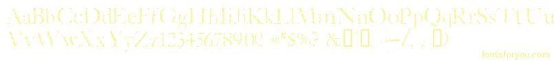 ETCHED  -Schriftart – Gelbe Schriften