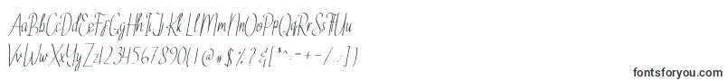 EthelyneItalic Font – Thin Fonts