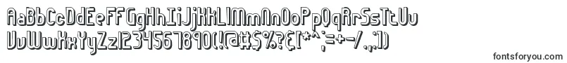 Шрифт euphor3d – шрифты для вырезания