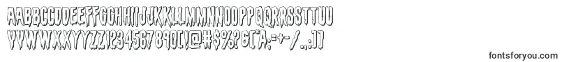 evafangoria3d-Schriftart – Grunge-Schriften