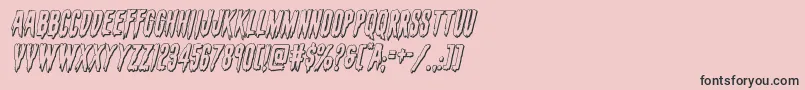 Подробнее о шрифте evafangoria3dital Шрифт evafangoria3dital – чёрные шрифты на розовом фоне