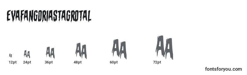 Evafangoriastagrotal Font Sizes