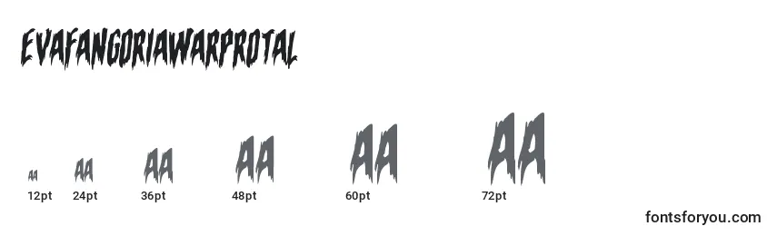 Evafangoriawarprotal Font Sizes