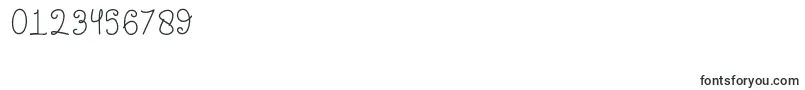 Evangetta Regular Font – Fonts for Numbers and Digits