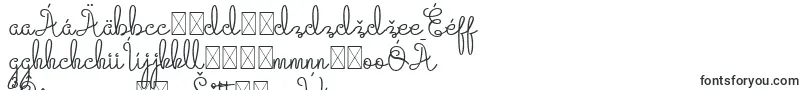Fonte Evangetta Regular – fontes eslovacas