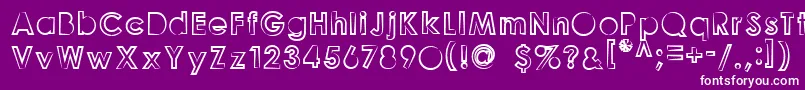 En savoir plus sur la police GoonberryLight2 Police GoonberryLight2 – polices blanches sur fond violet