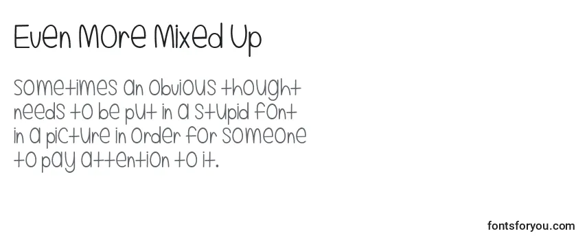 Even More Mixed Up   (126186) Font