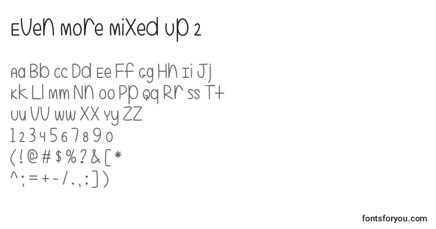 Even More Mixed Up 2  フォント–アルファベット、数字、特殊文字