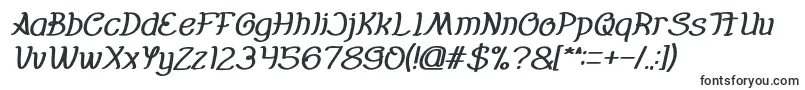 Шрифт Everybody Bold Italic – шрифты, начинающиеся на E