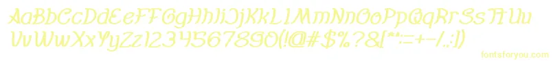 Everybody Bold Italic Font – Yellow Fonts