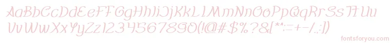 More about Everybody italic Font Everybody italic Font – Pink Fonts on White Background
