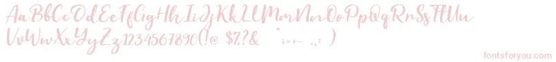 Evident Font – Pink Fonts