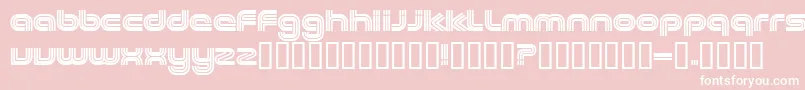 フォントEXCEE    – ピンクの背景に白い文字