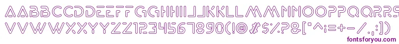 Exodar Outline Font – Purple Fonts