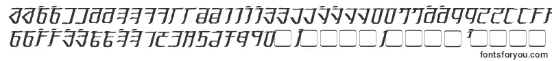 Exodite Distressed Italic-Schriftart – OTF-Schriften
