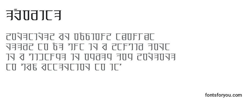 Exodite (126239) フォントのレビュー