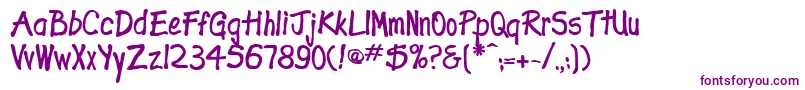 ExpletiveDeleted Font – Purple Fonts