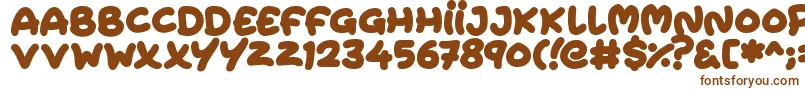 Extra Fruity Font – Brown Fonts