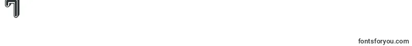 Extra Gro St-Schriftart – Schriften für die Ziffer 7