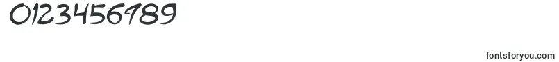 Police EXTRA HOT Bold Italic – polices pour les chiffres et les nombres