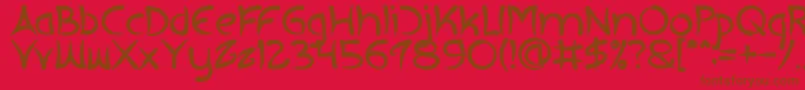 More about EXTRA HOT Bold Font EXTRA HOT Bold Font – Brown Fonts on Red Background