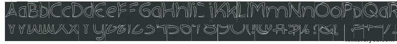 EXTRA HOT Hollow Inverse-Schriftart – Schriftarten, die mit E beginnen