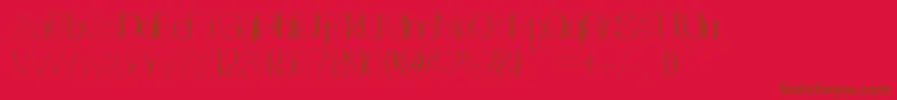 Подробнее о шрифте Extreme Simple Шрифт Extreme Simple – коричневые шрифты на красном фоне