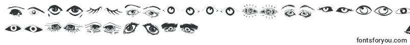 Eyes-fontti – Alkavat E:lla olevat fontit