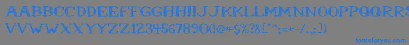 Подробнее о шрифте Mrb1 Шрифт Mrb1 – синие шрифты на сером фоне