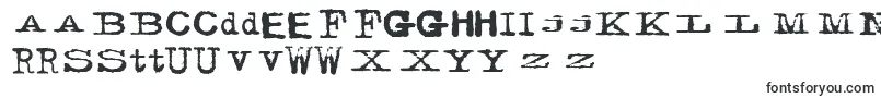 FACERG  -Schriftart – philippinische Schriften