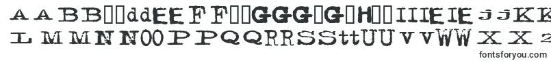 FACERG  -Schriftart – maltesische Schriften