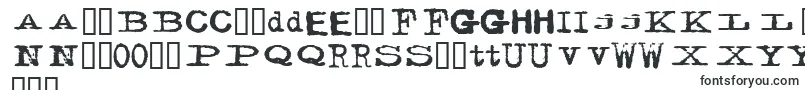 FACERG  -Schriftart – polnische Schriften