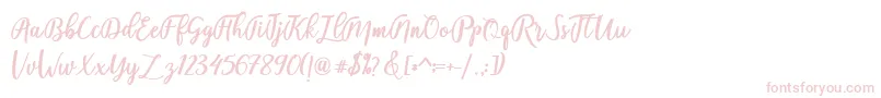 fadelya Font – Pink Fonts