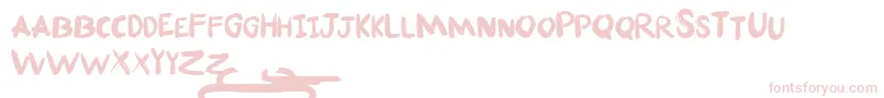 フォントFafner Free for personal use Only – ピンクのフォント