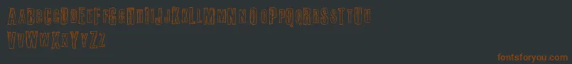 FAIL     Font – Brown Fonts on Black Background