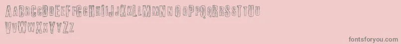 FAIL     Font – Gray Fonts on Pink Background