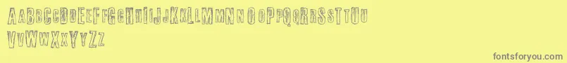 More about FAIL Font FAIL Font – Gray Fonts on Yellow Background