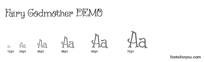 Fairy Godmother DEMO Font Sizes