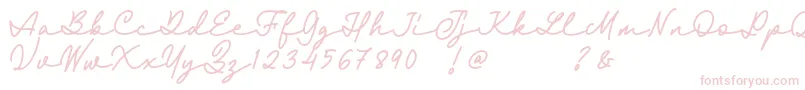 Fairyland Demo Font Font – Pink Fonts