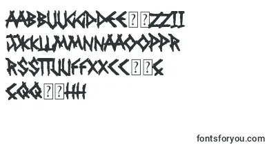 Falange Punk font – uzbek Fonts