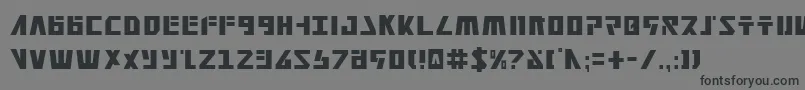 Falconv2c Font – Black Fonts on Gray Background
