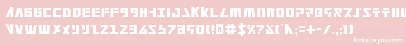 Falconv2c Font – White Fonts on Pink Background