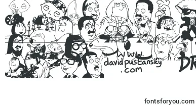 FAMILY GUY GIGGITY font – Fonts For Television