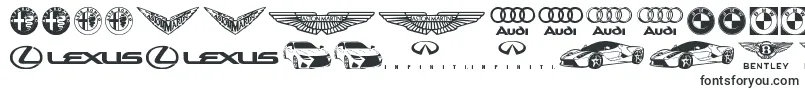 fuente Famous Car 1 – Fuentes para logotipos