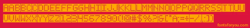 More about fanfaretickerbackground Font fanfaretickerbackground Font – Orange Fonts on Red Background
