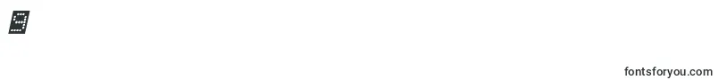 フォントfanfaretickerbackgroundital – フォント数字9