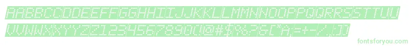 fanfaretickerbackgroundital Font – Green Fonts