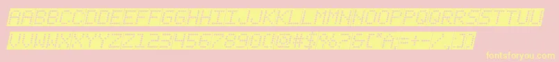 fuente fanfaretickerbackgroundital – Fuentes Amarillas Sobre Fondo Rosa