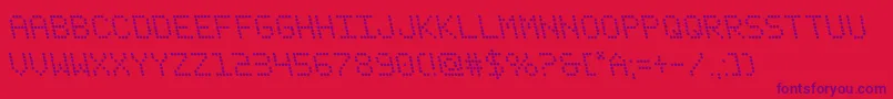 More about fanfaretickerleft Font fanfaretickerleft Font – Purple Fonts on Red Background