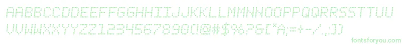 fanfaretickersemital Font – Green Fonts